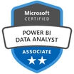 Microsoft Certified Power BI Data Analyst badge